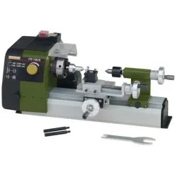 Tour à Métaux - Entre-pointes 150mm. Dim. 360x150x150mm. - Proxxon