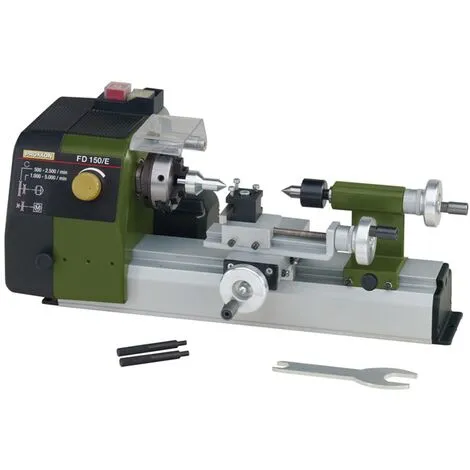 Tour à Métaux - Entre-pointes 150mm. Dim. 360x150x150mm. - Proxxon 1 Tour à Métaux - Entre-pointes 150mm. Dim. 360x150x150mm. - Proxxon