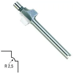 Fraises à Quart De Rond 5 Mm - Proxxon