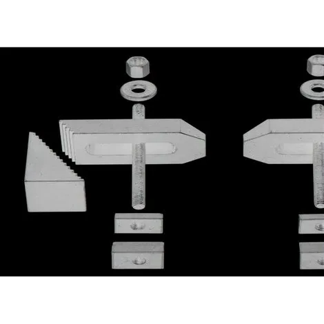 Brides De Fixation En Acier Fraisé - Proxxon 1 Brides De Fixation En Acier Fraisé - Proxxon