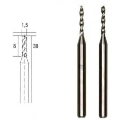 Micro-forêts En Métal Renforcé Ø 1.5 Mm - Proxxon