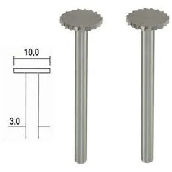 Fraise En Acier Wolfram-vanadium Plate - Proxxon