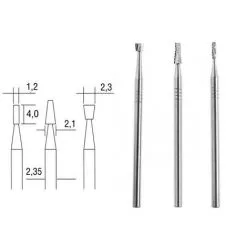 Fraises En Métal Renforcé Lot De 3 - Proxxon
