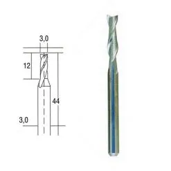 Fraises En Métal Renforcé Embouts Forêt Ø 3 Mm - Proxxon
