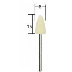 Polissoir En Feutre -Conique - Proxxon