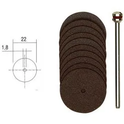 Disques à Tronçonner En Corindon Ø 22 Mm - Proxxon