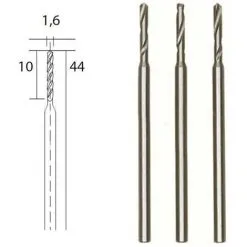 Forets HSS En Acier Ø 1.6 Mm « PROXXON » - Proxxon