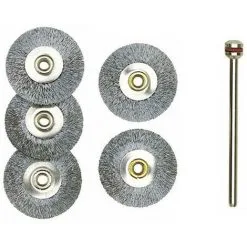 Brosse Disque En Acier Inoxydable Ø 22 Mm - Proxxon