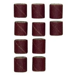 Lot De 10 Cylindres Abrasifs En Corindon Ø 14 Mm - Proxxon